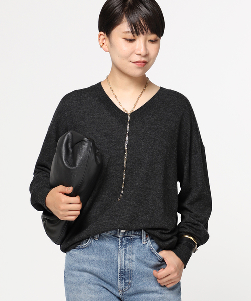 SCENTOF FLOAT Vネックプルオーバーニット(ニット/セーター)|AP STUDIO(エーピーストゥディオ)のファッション通販 - ZOZOTOWN SCENTOF FLOAT Vネックプルオーバーニット(ニット/セーター)|AP STUDIO(エーピーストゥディオ)のファッション通販 - ZOZOTOWN