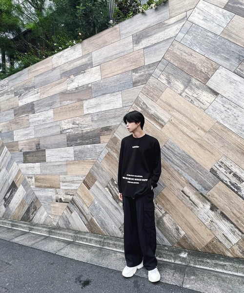 Figments(フィグメンツ)の「ナイロンカーゴパンツ(カーゴパンツ・レディース・ブラック/カーキ・FREE)」の19枚目の写真