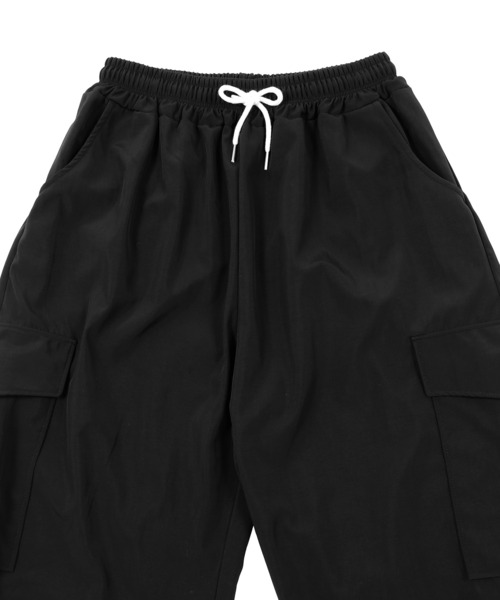 Figments(フィグメンツ)の「ナイロンカーゴパンツ(カーゴパンツ・レディース・ブラック/カーキ・FREE)」の14枚目の写真