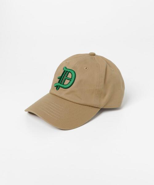 ITEMS URBANRESEARCH(アイテムズ アーバンリサーチ)の「LOGO EMBROIDERY CAP Joel(キャップ・メンズ・ブラック/ベージュ/グリーン・-)」の2枚目の写真
