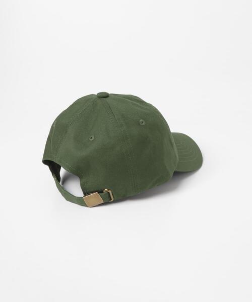 ITEMS URBANRESEARCH(アイテムズ アーバンリサーチ)の「LOGO EMBROIDERY CAP Joel(キャップ・メンズ・ブラック/ベージュ/グリーン・-)」の7枚目の写真