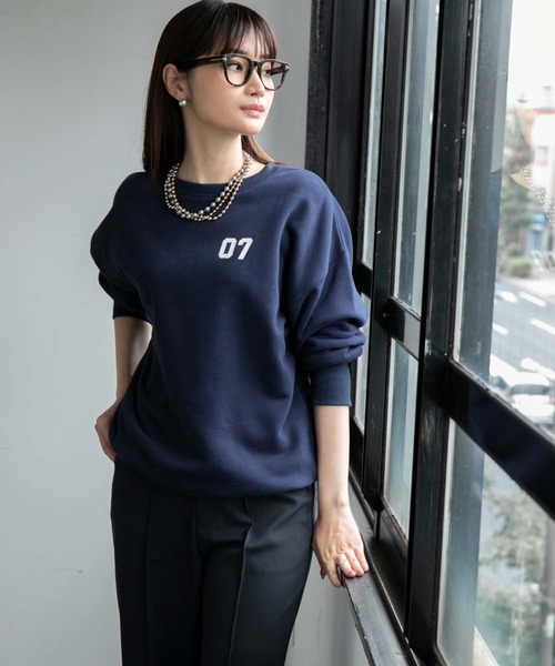 fifth（フィフス）の「ハイウエストセンターシームストレートパンツ（その他パンツ・レディース・チャコールグレー/ネイビー/ブルー系その他・S/M/L）」の6枚目の写真