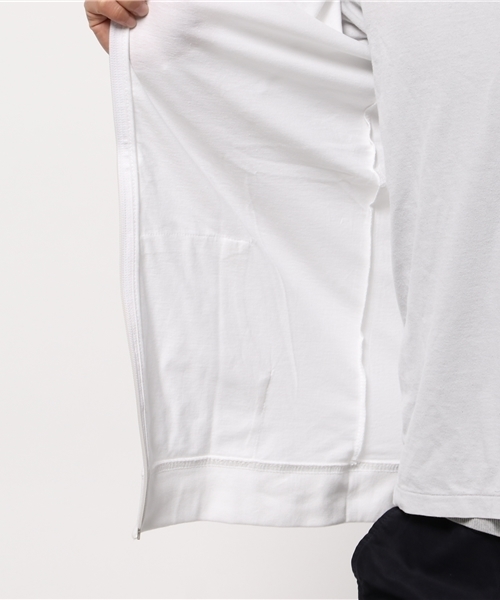 WEGO(ウィゴー)の「WEGO/カットZIPパーカー(パーカー・メンズ・ホワイト/ブラック/杢グレー/オートミール/サックスブルー/ロイヤルブルー/ライトイエロー/レッド・MEDIUM/LARGE)」の19枚目の写真