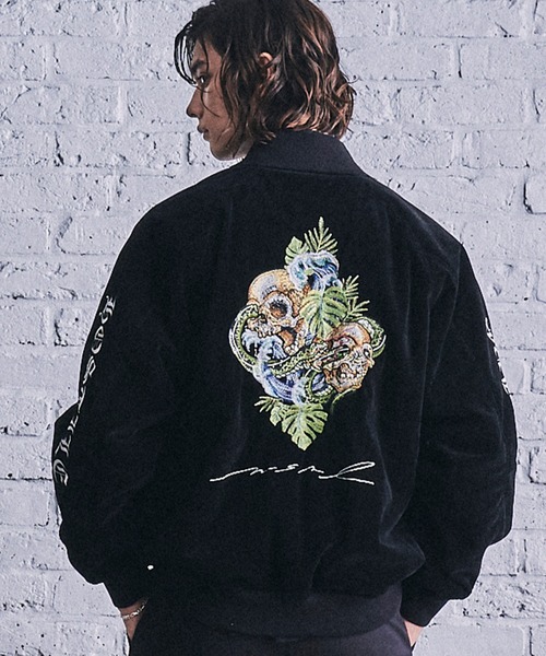 MSML(エムエスエムエル)の「REVERSIBLE SKA JACKET(ブルゾン・メンズ・ブルー/ブラック・S/M/L/XL)」の12枚目の写真