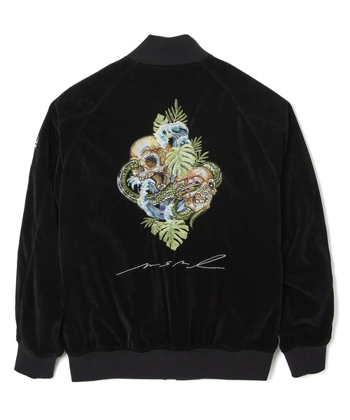 MSML(エムエスエムエル)の「REVERSIBLE SKA JACKET(ブルゾン・メンズ・ブルー/ブラック・S/M/L/XL)」の6枚目の写真
