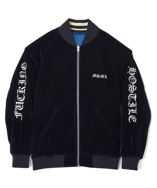 MSML(エムエスエムエル)の「REVERSIBLE SKA JACKET(ブルゾン・メンズ・ブルー/ブラック・S/M/L/XL)」の19枚目の写真