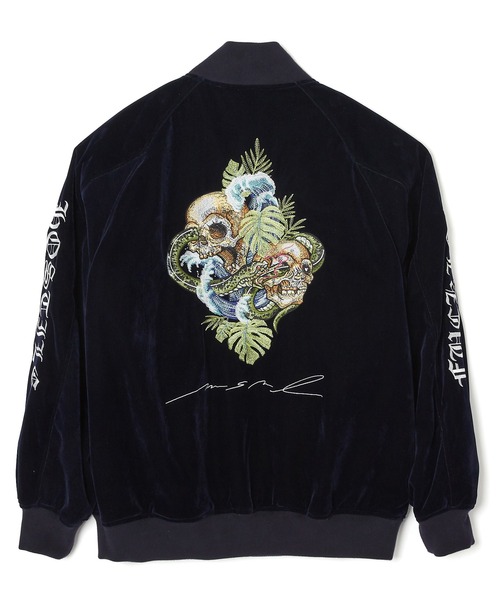 MSML(エムエスエムエル)の「REVERSIBLE SKA JACKET(ブルゾン・メンズ・ブルー/ブラック・S/M/L/XL)」の14枚目の写真