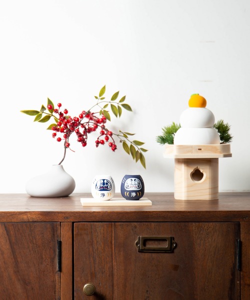 岩座 IWAKURA（イワクラ）の「【岩座】お浄めだるまみくじ（フィギュア・レディース・インディゴブルー/ホワイト・FREE）」の3枚目の写真