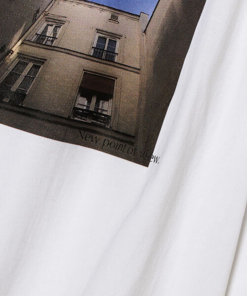 Ray BEAMS（レイビームス）の「Available Today × Ray BEAMS / 別注 New Point view ロングスリーブTシャツ（Tシャツ/カットソー・レディース・ホワイト・ONE SIZE）」の11枚目の写真