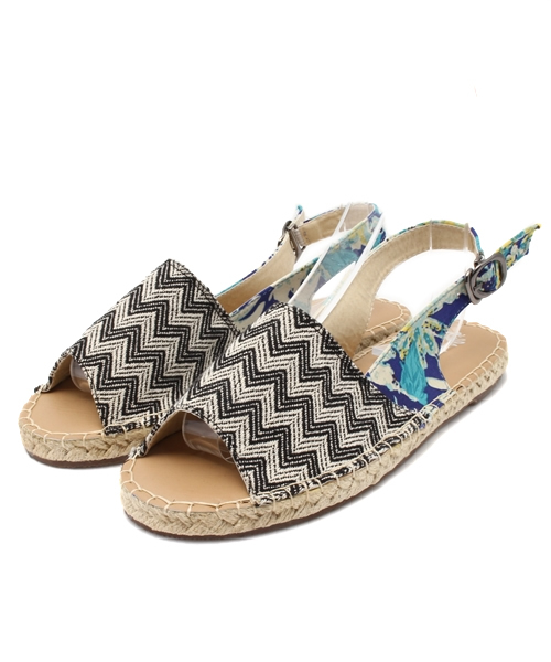 チャイハネ（チャイハネ）の「【チャイハネ】フロール エスパサンダル（サンダル・レディース・イエロー/カーキ/ブラック・FREE）」の2枚目の写真