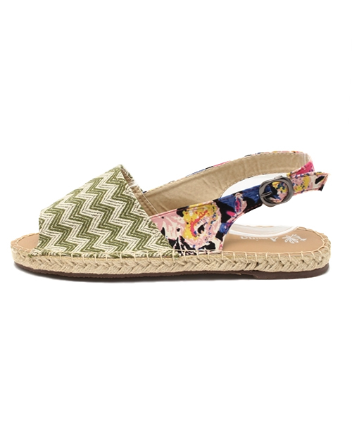 チャイハネ（チャイハネ）の「【チャイハネ】フロール エスパサンダル（サンダル・レディース・イエロー/カーキ/ブラック・FREE）」の12枚目の写真