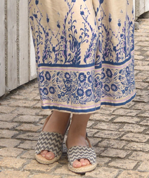 チャイハネ（チャイハネ）の「【チャイハネ】フロール エスパサンダル（サンダル・レディース・イエロー/カーキ/ブラック・FREE）」の5枚目の写真