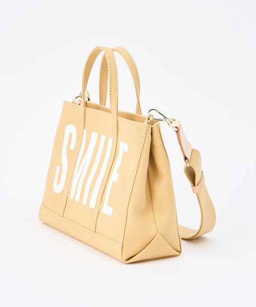 russet（ラシット）の「《SHOPPER》メッセージショッパー S (CE-592)（トートバッグ・レディース・グレー/イエロー系その他・FREE）」の12枚目の写真