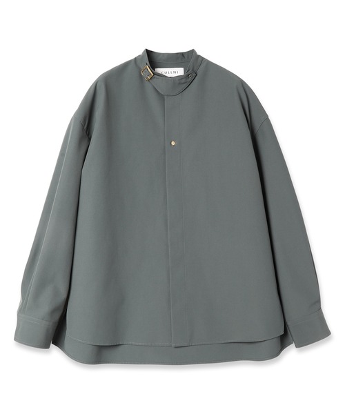CULLNI（クルニ）の「23-SS-004/ TC Weather Band Collar ChinTab