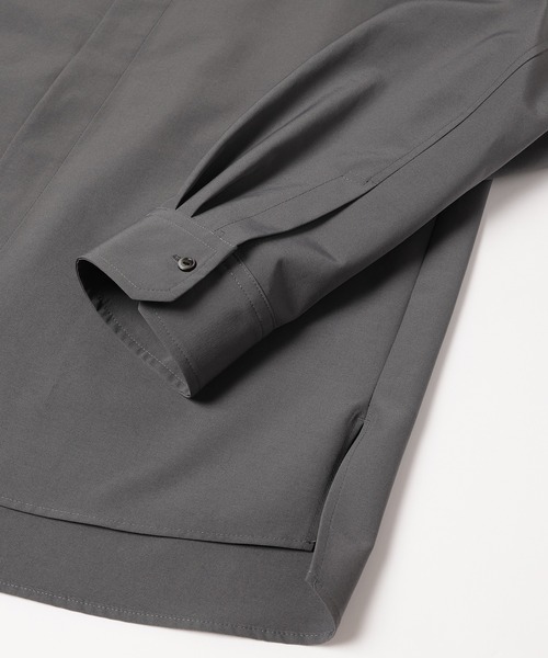 CULLNI（クルニ）の「23-SS-004/ TC Weather Band Collar ChinTab