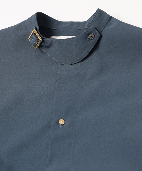 CULLNI（クルニ）の「23-SS-004/ TC Weather Band Collar ChinTab