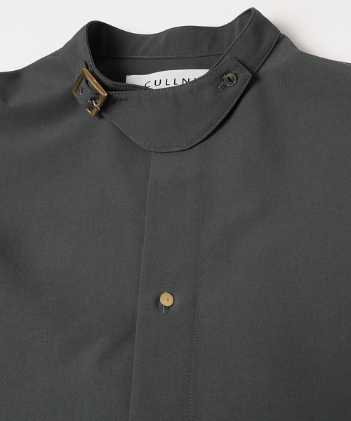 CULLNI Weather Band Collar ChinTab Shirt TC Weather Band Collar