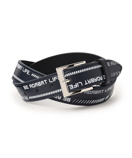 adabat（アダバット）の「◆【日本製】ロゴデザイン ベルト（ベルト・レディース・ブルー系5/ネイビー系・00）」の2枚目の写真