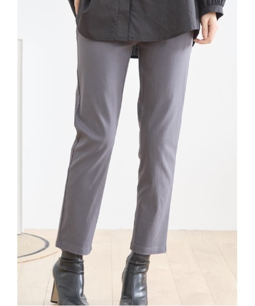 Sakka(サッカ)の「ストレッチテーパードパンツ(スラックス・レディース・ブラック/カーキ/エメラルド/ワイン/ブルー/グレー/ブルー系その他/黄土色系/ベージュ/ネイビー/ピンク/ホワイト/コバルトブルー/コーラルピンク・LARGE/MEDIUM)」の15枚目の写真