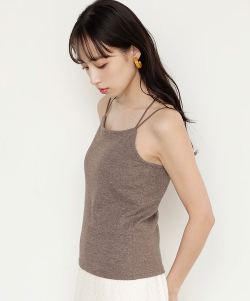 【新品】アトリエgg キャミソール Loungedress キャミソール 「earthy_/アーシー」オガニック