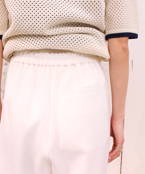 CIAOPANIC（チャオパニック）の「【Ciaopanic】　T/Rミモレ丈ガウチョパンツ（その他パンツ・レディース・ホワイト/ライトグレー/ネイビー/マスタード/カーキ/ベージュ・FREE）」の8枚目の写真