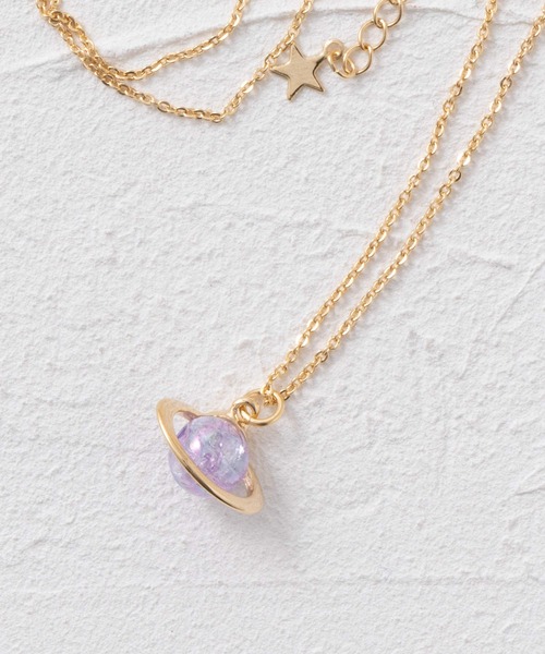 土星モチーフネックレス（ネックレス）｜gargle（ガーグル）の