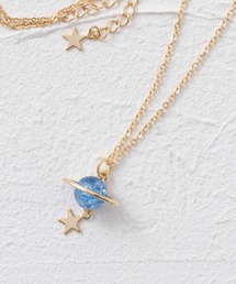 gargle（ガーグル）の「土星モチーフネックレス（ネックレス）」