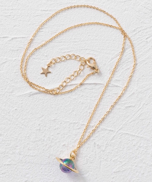 土星モチーフネックレス（ネックレス）｜gargle（ガーグル）の