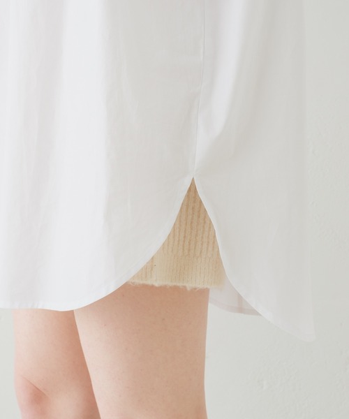 Kastane（カスタネ）の「【2023SSアイテム/SET ITEM】クロップドニット×ギャザーブラウスSET（シャツ/ブラウス・レディース・イエロー/ブラック/アイボリー/ブルー・FREE）」の17枚目の写真