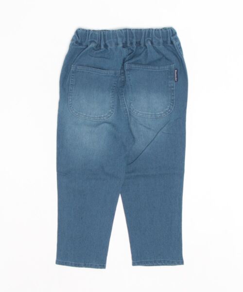 Moujonjon(ムージョンジョン)の「無地ダンプ・デニムテーパード長パンツ(デニムパンツ・キッズ・ネイビー/ライトグリーン/ライトベージュ・90/100/110/120/130/140)」の16枚目の写真