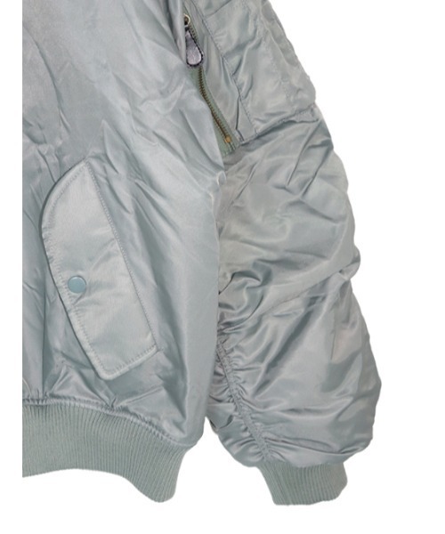 AMAIL（アマイル）の「2face bear coat（ブルゾン・レディース・ブラック/カーキ・FREE）」の15枚目の写真