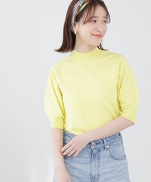 N.(N. Natural Beauty Basic) | ◆プレーティング天竺パフニット(ニット/セーター)