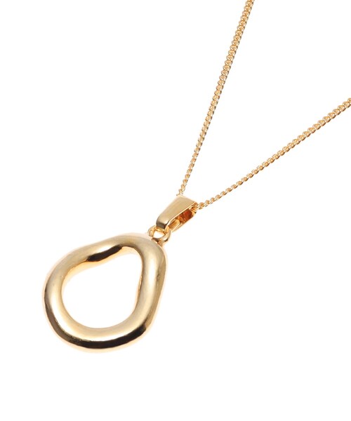 UNTITLED（アンタイトル）の「◆ウェービートップネックレス（ネックレス・レディース・ゴールド/シルバー・99）」の2枚目の写真