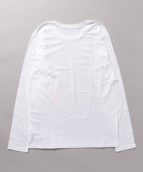 Q（キュー）の「STRONG ロンT（Tシャツ/カットソー・レディース・ホワイト・MEDIUM）」の3枚目の写真