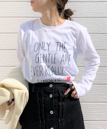 Q | STRONG ロンT(Tシャツ/カットソー)