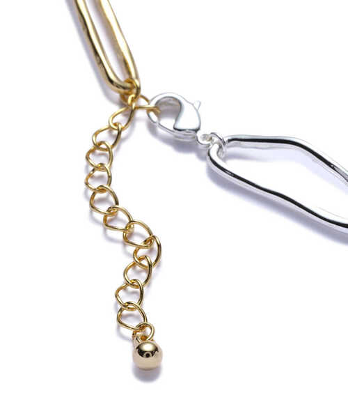 N.（N. Natural Beauty Basic）（エヌエヌナチュラルビューティーベーシック）の「ヘンケイチェーンショートネックレス（ネックレス・レディース・シルバー系その他・FREE）」の7枚目の写真