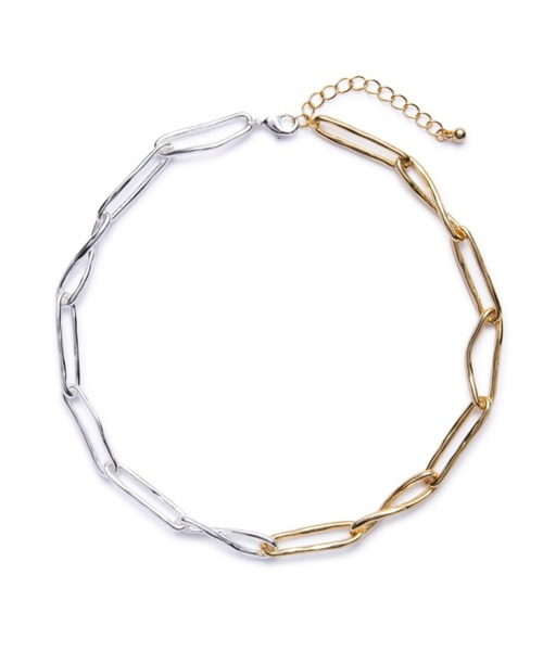 N.（N. Natural Beauty Basic）（エヌエヌナチュラルビューティーベーシック）の「ヘンケイチェーンショートネックレス（ネックレス・レディース・シルバー系その他・FREE）」の3枚目の写真