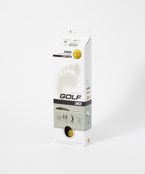 SIDAS(シダス)の「SIDAS GOLF 3D INSOLE シダス ゴルフ インソール(インソール/シューズクッション・メンズ・マルチ・LARGE/X-LARGE/X-SMALL/SMALL/MEDIUM)」の2枚目の写真