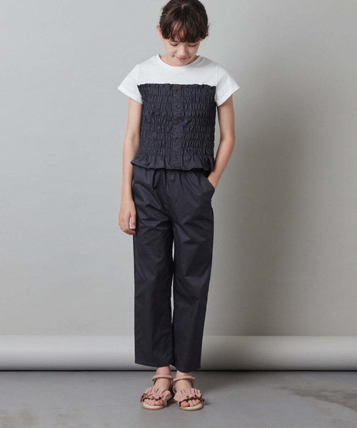 a.v.v（アーヴェヴェ）の「[KIDS]フリルフラットサンダル[WEB限定サイズ]（サンダル・キッズ・ピンク/ネイビー/ライトピンク/ライトブルー・18/20/24/19/21/23/17/22）」の9枚目の写真