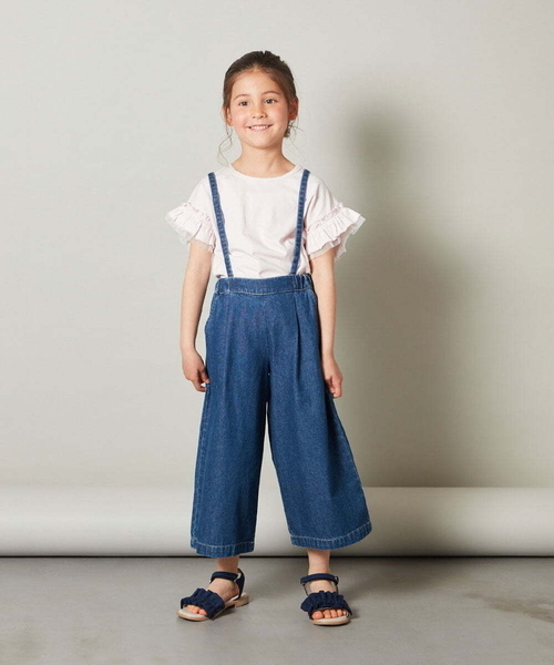 a.v.v（アーヴェヴェ）の「[KIDS]フリルフラットサンダル[WEB限定サイズ]（サンダル・キッズ・ピンク/ネイビー/ライトピンク/ライトブルー・18/20/24/19/21/23/17/22）」の14枚目の写真