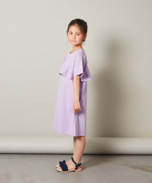 a.v.v（アーヴェヴェ）の「[KIDS]フリルフラットサンダル[WEB限定サイズ]（サンダル・キッズ・ピンク/ネイビー/ライトピンク/ライトブルー・18/20/24/19/21/23/17/22）」の15枚目の写真