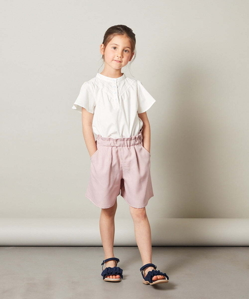 a.v.v（アーヴェヴェ）の「[KIDS]フリルフラットサンダル[WEB限定サイズ]（サンダル・キッズ・ピンク/ネイビー/ライトピンク/ライトブルー・18/20/24/19/21/23/17/22）」の16枚目の写真
