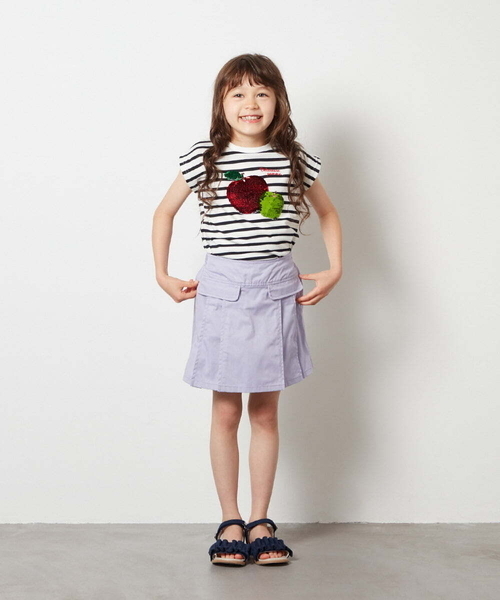 a.v.v（アーヴェヴェ）の「[KIDS]フリルフラットサンダル[WEB限定サイズ]（サンダル・キッズ・ピンク/ネイビー/ライトピンク/ライトブルー・18/20/24/19/21/23/17/22）」の19枚目の写真