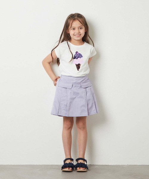 a.v.v（アーヴェヴェ）の「[KIDS]フリルフラットサンダル[WEB限定サイズ]（サンダル・キッズ・ピンク/ネイビー/ライトピンク/ライトブルー・18/20/24/19/21/23/17/22）」の20枚目の写真