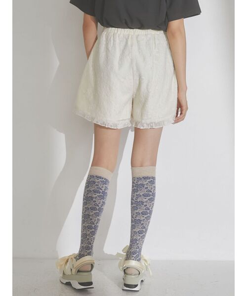 merry jenny（メリージェニー）の「シアーオーガンジーキュロット（その他パンツ・レディース・ブラック/オフホワイト/アイボリー・FREE）」の19枚目の写真