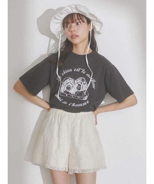 merry jenny（メリージェニー）の「シアーオーガンジーキュロット（その他パンツ・レディース・ブラック/オフホワイト/アイボリー・FREE）」の21枚目の写真