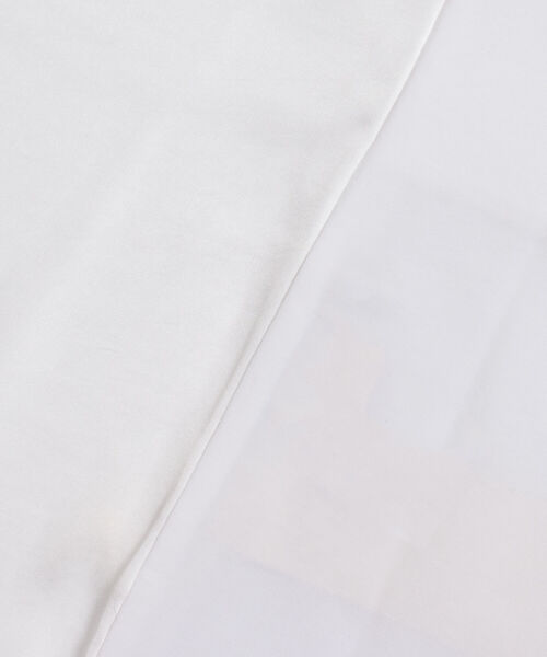 NOLLEY’S（ノーリーズ）の「サテン×ベア天2WAYタンクトップ（タンクトップ・レディース・ホワイト/ブルー系その他7/ライトグレー/ミント/ベージュ・38/36）」の16枚目の写真