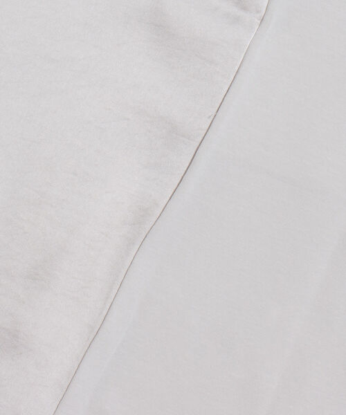 NOLLEY’S（ノーリーズ）の「サテン×ベア天2WAYタンクトップ（タンクトップ・レディース・ホワイト/ブルー系その他7/ライトグレー/ミント/ベージュ・38/36）」の17枚目の写真