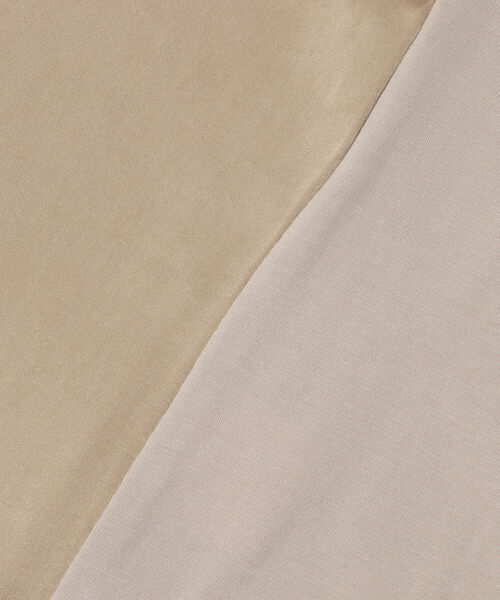 NOLLEY’S（ノーリーズ）の「サテン×ベア天2WAYタンクトップ（タンクトップ・レディース・ホワイト/ブルー系その他7/ライトグレー/ミント/ベージュ・38/36）」の19枚目の写真