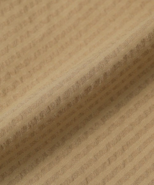 NANO universe（ナノユニバース）の「LB.03/シアサッカー2Bシャツジャケット（テーラードジャケット・メンズ・カーキ/ベージュ/ネイビー・M/S/L）」の14枚目の写真